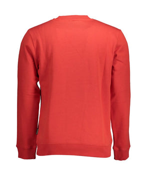 Napapijri Red Cotton Men's Sweater