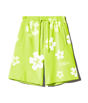 Comme Des Fuckdown Green Cotton Short