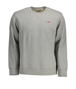 Levi's Gray Cotton Mens Sweater