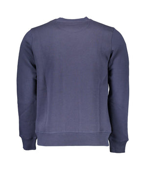 North Sails Blue Cotton Men's Sweater