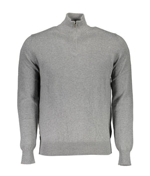 North Sails Gray Cotton Sweater