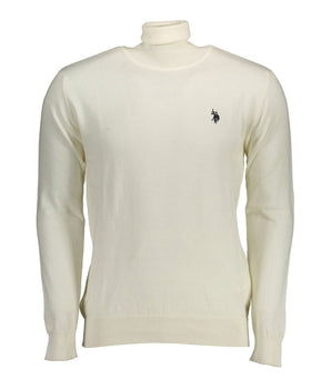 U.S. POLO ASSN. White Cotton Sweater
