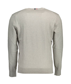 US POLO ASSN. Gray cotton sweater