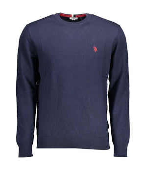 US POLO ASSN. Blue Cotton Sweater