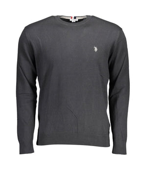 US POLO ASSN. Black Cotton Sweater