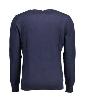US POLO ASSN. Blue Cotton Sweater