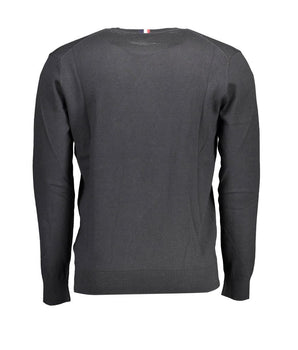 US POLO ASSN. Black Cotton Sweater