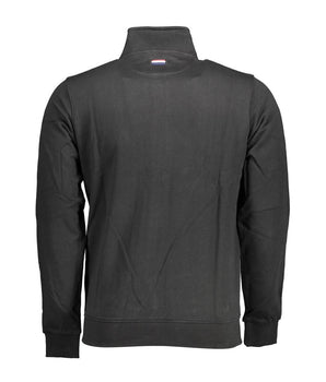 US POLO ASSN. Men's Black Cotton Sweater