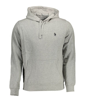 U.S. POLO ASSN. Gray Cotton Men Sweater