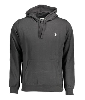 U.S. POLO ASSN. Black Cotton Men Sweater