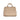 BYBLOS Beige Polyethylene Handbag