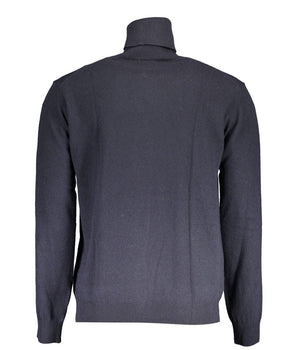 La Martina Blue Wool Sweater