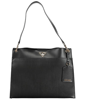 Guess Jeans Black Polyethylene Handbag