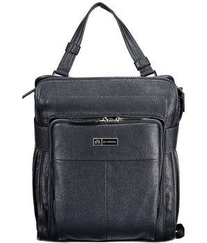 La Martina Blue Polyethylene Backpack