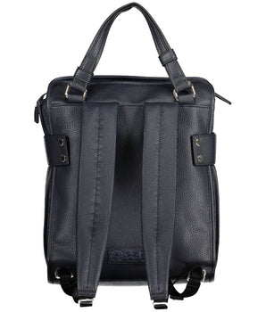 La Martina Blue Polyethylene Backpack