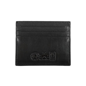 La Martina Black Leather Wallet