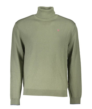Napapijri Green Wool Sweater