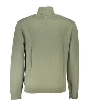 Napapijri Green Wool Sweater