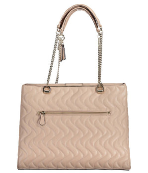 Guess Jeans Pink Polyethylene Handbag