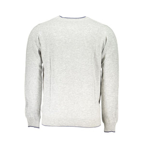 North Sails Gray Fabric Sweater