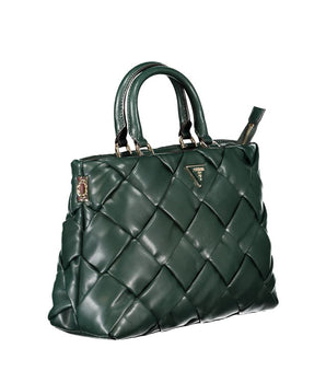 Guess Jeans Green Polyethylene Handbag