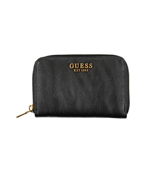 Guess Jeans Black Polyethylene Wallet