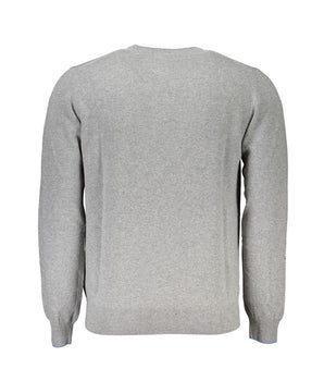 Harmont & Blaine Gray Fabric Sweater