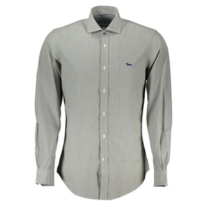 Harmont & Blaine Green Cotton Shirt