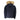 Woolrich Blue Cotton Men's Jacket with Removable Hood