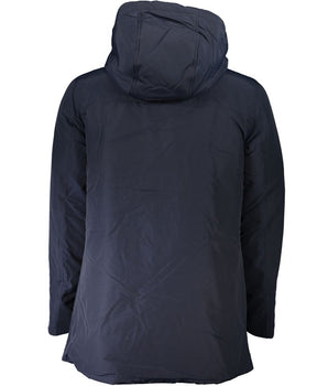 Woolrich Blue Cotton Men's Jacket