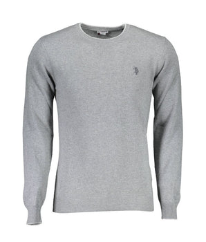 US POLO ASSN. Gray wool sweater