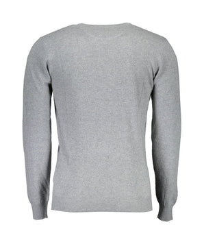 US POLO ASSN. Gray wool sweater