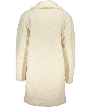 Desigual White Polyester Jackets & Coat