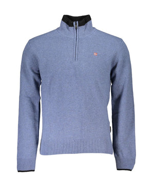 Napapijri Blue Fabric Sweater
