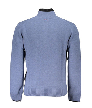 Napapijri Blue Fabric Sweater