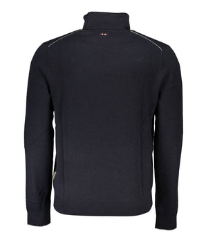 Napapijri Black Fabric Sweater