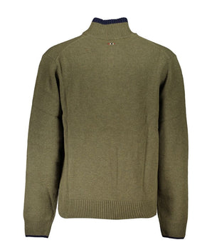 Napapijri Green Fabric Sweater