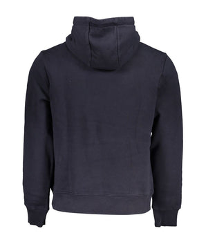 Napapijri Blue Cotton Men Sweater