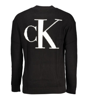 Calvin Klein Black Cotton Sweater