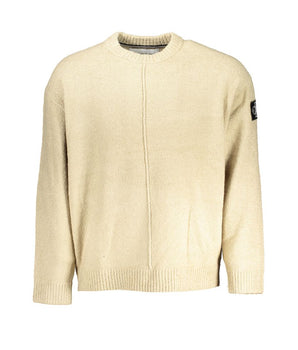 Calvin Klein Beige Cotton Sweater