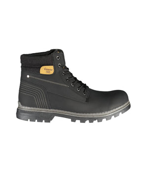 Carrera Black Polyester Men Boot