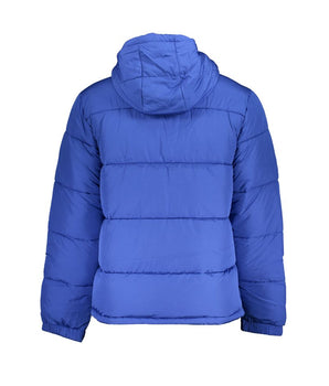 Fila Blue Polyester Men Jacket