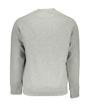 Timberland Gray Cotton Men Sweater