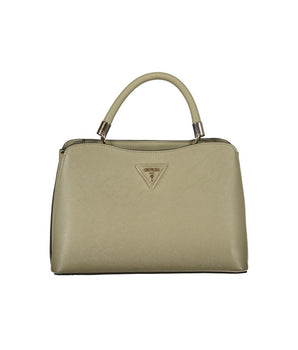 Guess Jeans Green Polyethylene Handbag