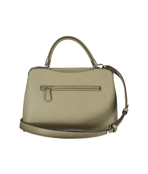 Guess Jeans Green Polyethylene Handbag