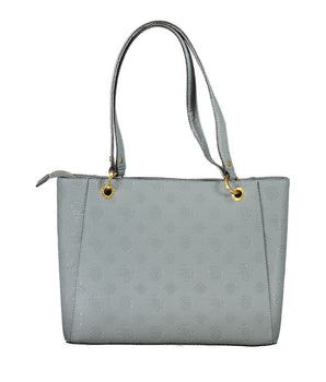 Guess Jeans Blue Polyethylene Handbag