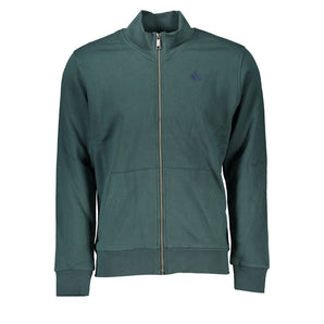 La Martina Green Cotton Men Sweater