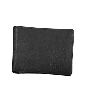 Blauer Black Leather Wallet