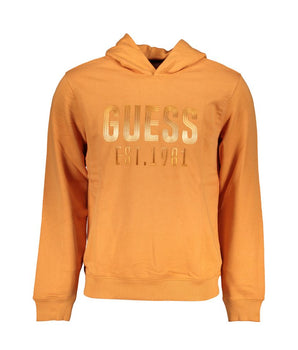 Guess Jeans Orange Cotton Men's Sweater