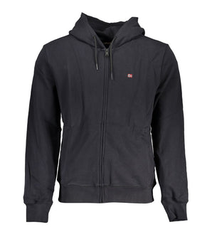 Napapijri Black Cotton Men Sweater